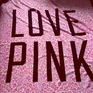 NFS Pink Victoria’s Secret pink stadium throw